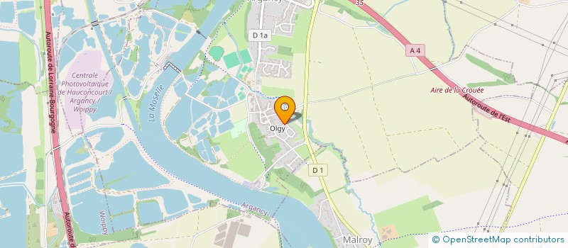 localisation de l'entreprise SCI VROOM  FAILLY