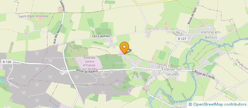 localisation de l'entreprise SCI VRP  ESQUAY-SUR-SEULLES