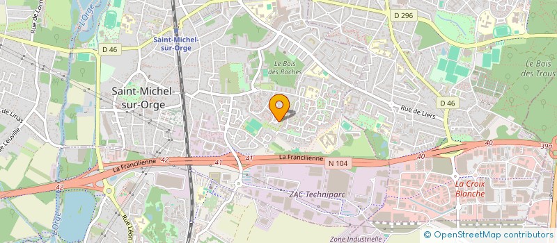 localisation de l'entreprise SCI VRP  SAINT-MICHEL-SUR-ORGE