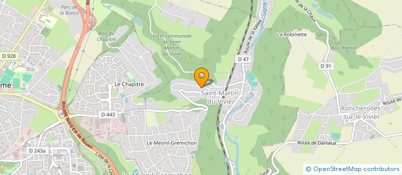 localisation de l'entreprise SCI VRT  SAINT-MARTIN-DU-VIVIER