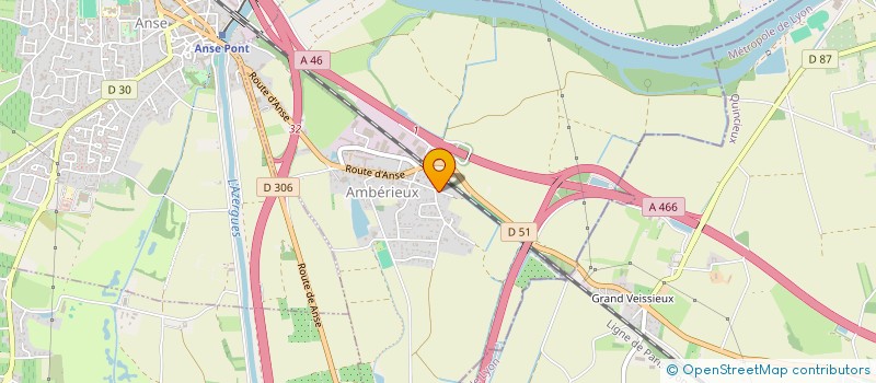 localisation de l'entreprise SCI VS IMMO  AMBERIEUX