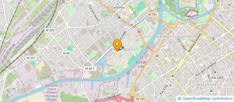 localisation de l'entreprise SCI VSA&CO à LILLE