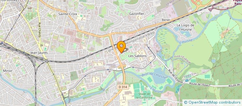 localisation de l'entreprise SCI VSE  LE MANS