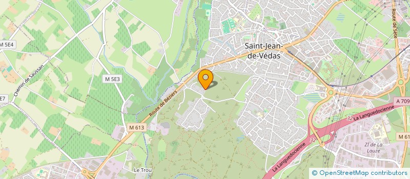 localisation de l'entreprise SCI VSE  SAINT-JEAN-DE-VEDAS