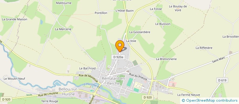 localisation de l'entreprise SCI VSK à REMALARD-EN-PERCHE