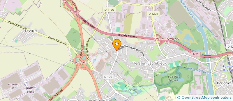 localisation de l'entreprise SCI VSL MARECHAL  FLERS-EN-ESCREBIEUX