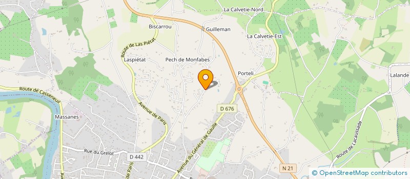 localisation de l'entreprise SCI VSL N1  VILLENEUVE-SUR-LOT