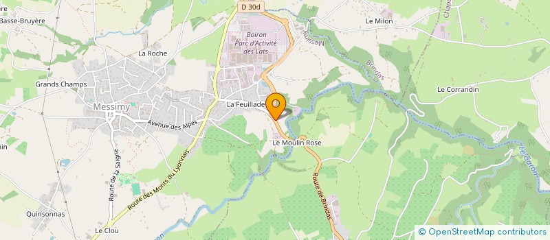 localisation de l'entreprise SCI VSPK  MESSIMY