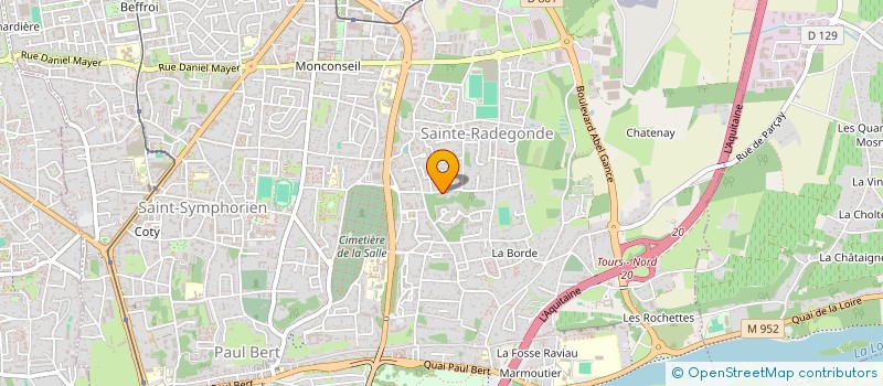 localisation de l'entreprise SCI VSPR  TOURS
