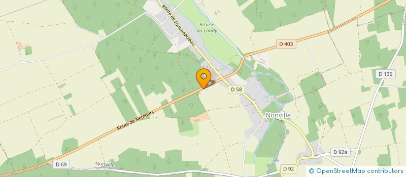 localisation de l'entreprise SCI VSR ASSOCIES  NONVILLE