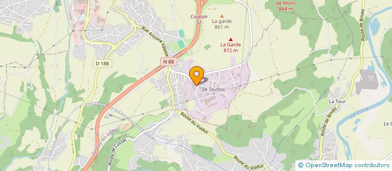 localisation de l'entreprise SCI VT HOME  LE PUY-EN-VELAY