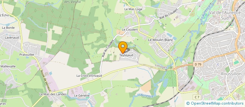 localisation de l'entreprise SCI VT TRAN CORPORATION 2 à ISLE