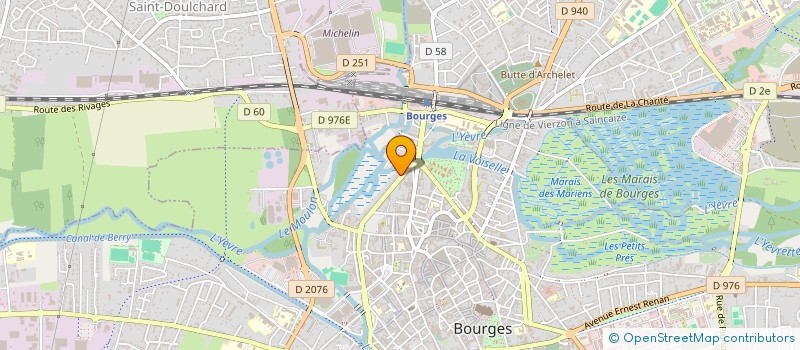 localisation de l'entreprise SCI VTA  BOURGES