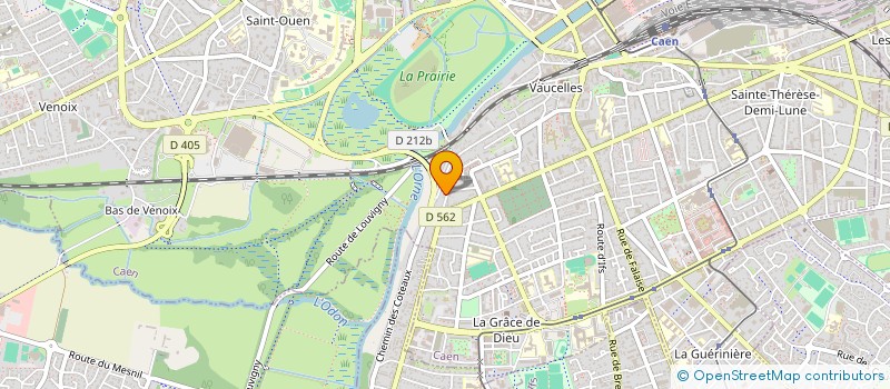 localisation de l'entreprise SCI VTCL à CAEN