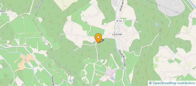 localisation de l'entreprise SCI VTEK  LE PUY-SAINTE-REPARADE