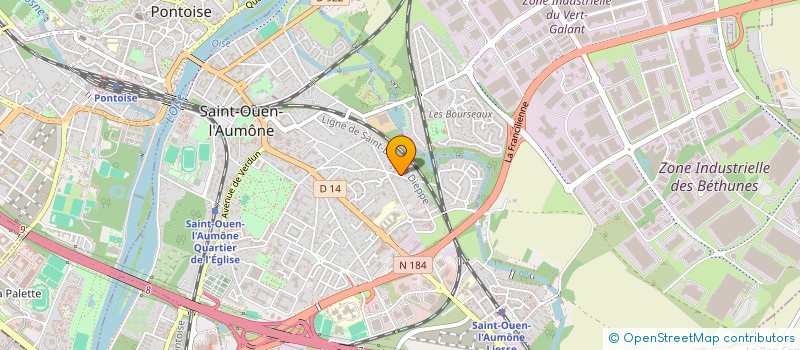 localisation de l'entreprise SCI VU-HOI à SAINT-OUEN-L'AUMONE