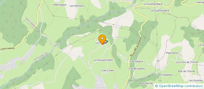 localisation de l'entreprise SCI VUE  L ETRAT