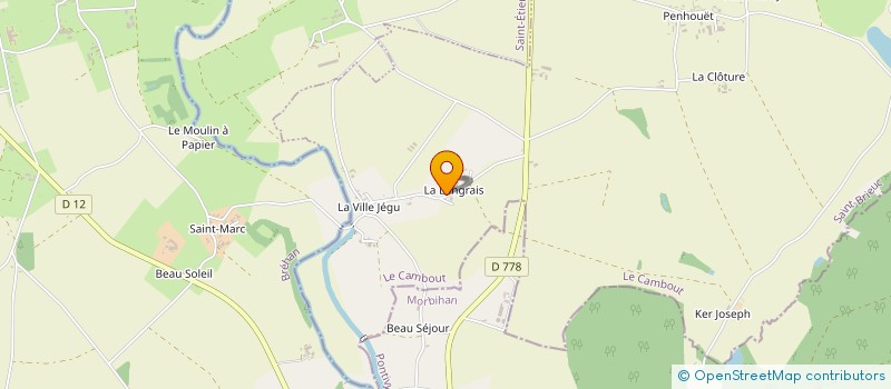 localisation de l'entreprise SCI VUE DU MANOIR  LE CAMBOUT