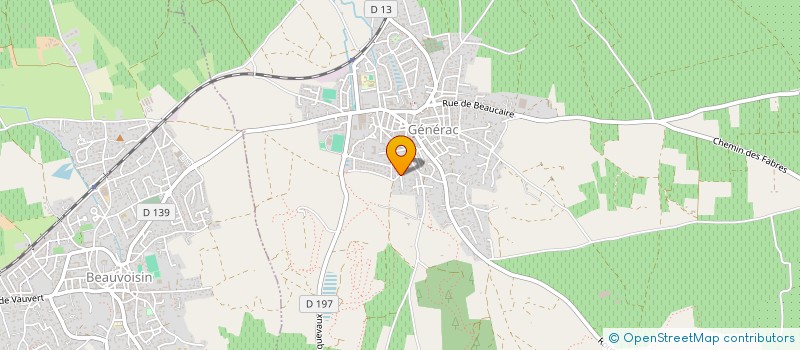 localisation de l'entreprise SCI VUE MER  GENERAC