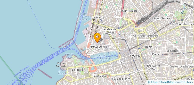 localisation de l'entreprise SCI VUE MER à MARSEILLE