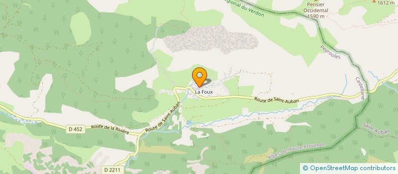 localisation de l'entreprise SCI VUES AVEC CHAMBRES  DEMANDOLX