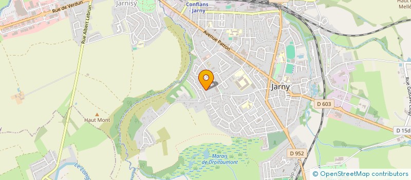 localisation de l'entreprise SCI VUILLAUME  JARNY