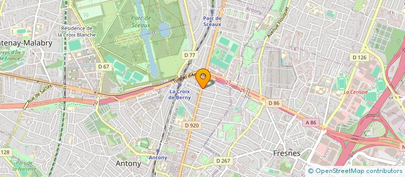 localisation de l'entreprise SCI VUKTON à ANTONY