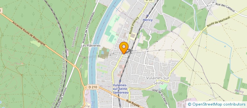 localisation de l'entreprise SCI VULAINES  VULAINES-SUR-SEINE