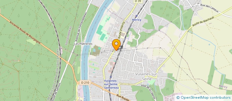 localisation de l'entreprise SCI VULAINES  VARENNES-SUR-SEINE