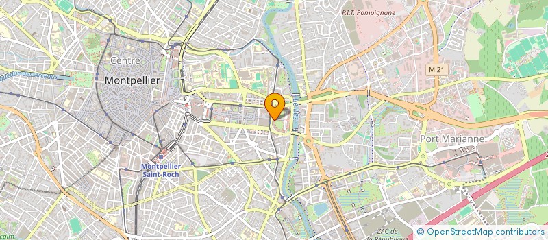 localisation de l'entreprise SCI VULCAIN à MONTPELLIER