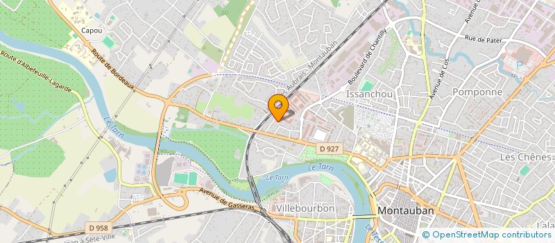 localisation de l'entreprise SCI VULCAIN  MONTAUBAN