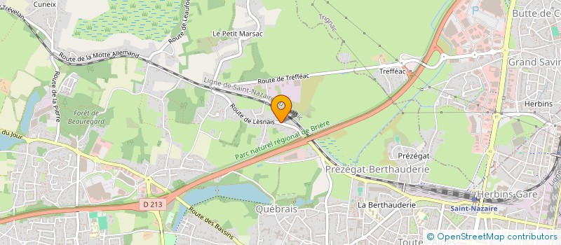 localisation de l'entreprise SCI VULCAN  SAINT-NAZAIRE