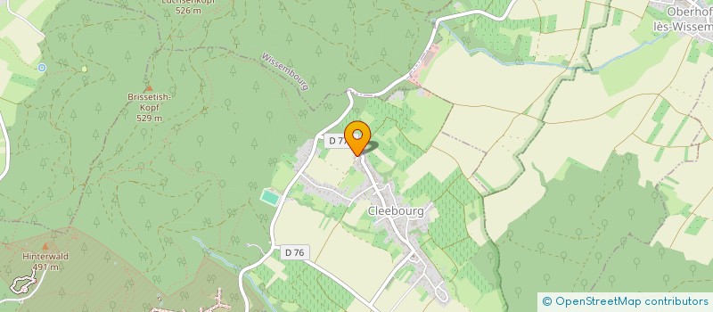 localisation de l'entreprise SCI VULCAN  CLEEBOURG