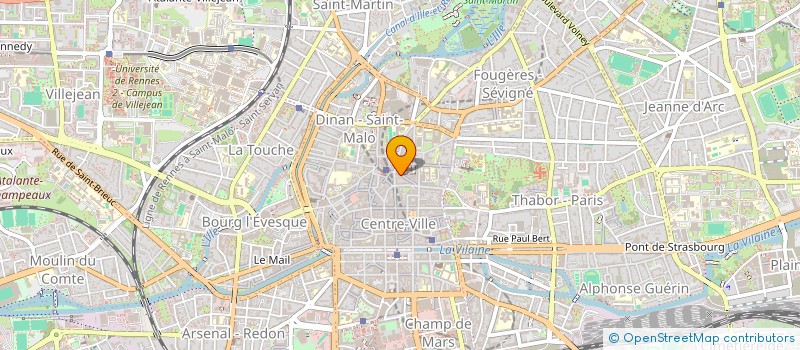 localisation de l'entreprise SCI VVLOULOU à RENNES
