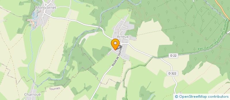 localisation de l'entreprise SCI VVVA  ARREUX