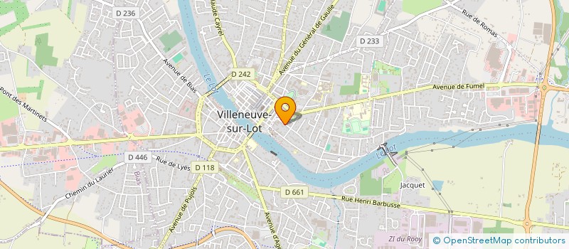 localisation de l'entreprise SCI VWP  VILLENEUVE-SUR-LOT