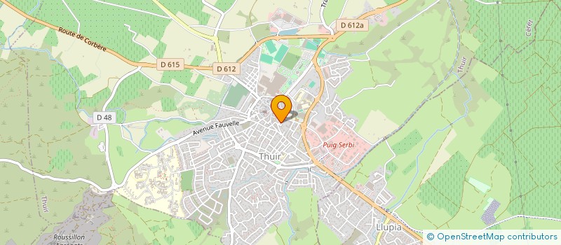 localisation de l'entreprise SCI VWV REPUBLIQUE  THUIR