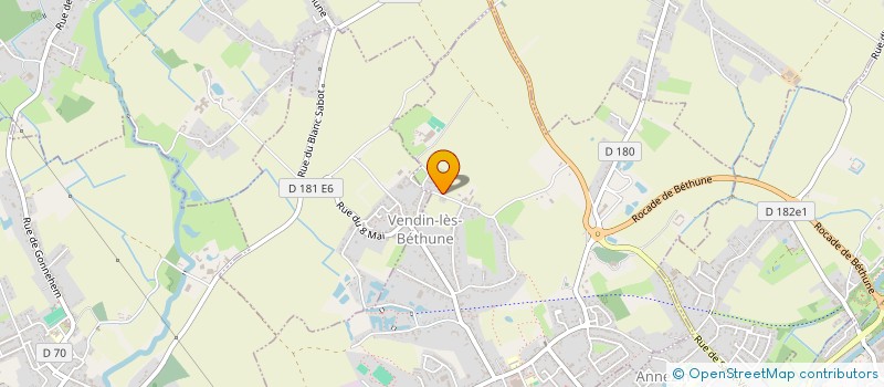 localisation de l'entreprise SCI VYCR  VENDIN-LES-BETHUNE