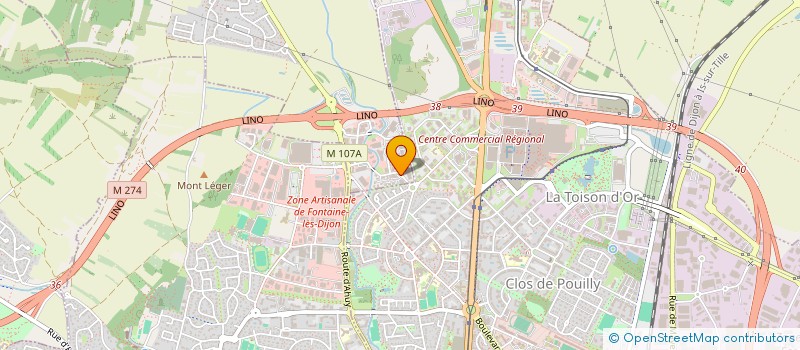 localisation de l'entreprise SCI W  AHUY