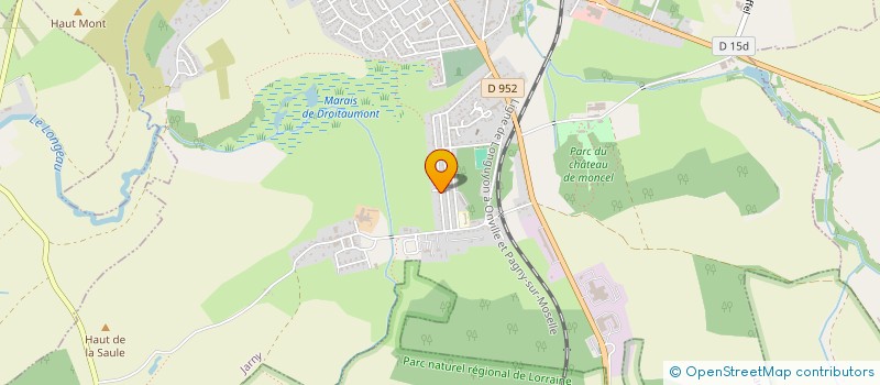 localisation de l'entreprise SCI W.A.  DONCOURT-LES-CONFLANS