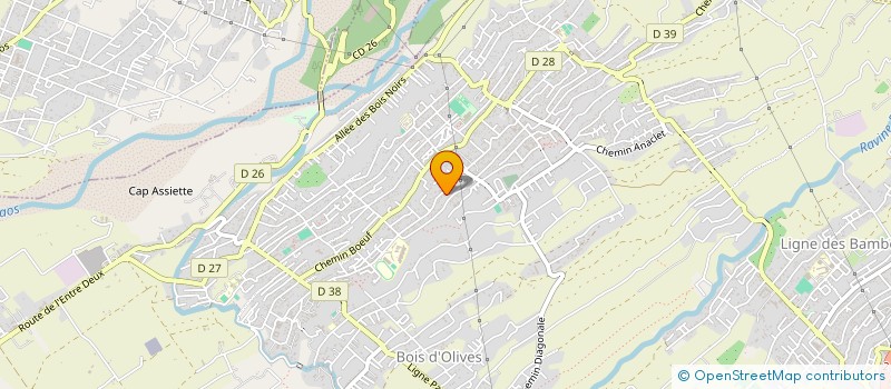 localisation de l'entreprise SCI W&B à SAINT-PIERRE