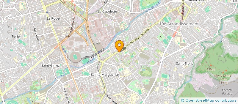 localisation de l'entreprise SCI W&B IMM à MARSEILLE