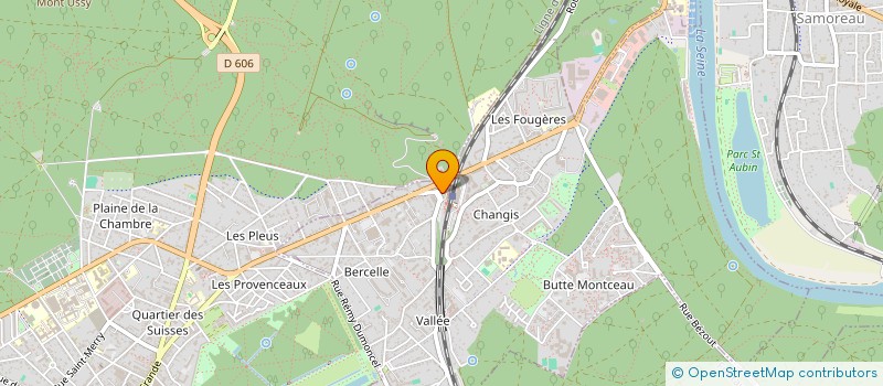 localisation de l'entreprise SCI W.CLARA  AVON