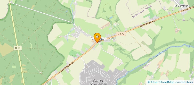 localisation de l'entreprise SCI W.H.L.  BALLEROY-SUR-DROME