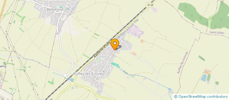 localisation de l'entreprise SCI W.JADE  RUFFEY-LES-ECHIREY
