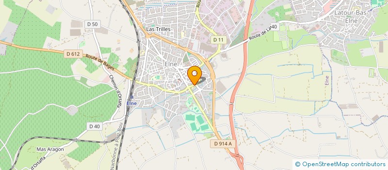 localisation de l'entreprise SCI W.M.G.L.  ELNE