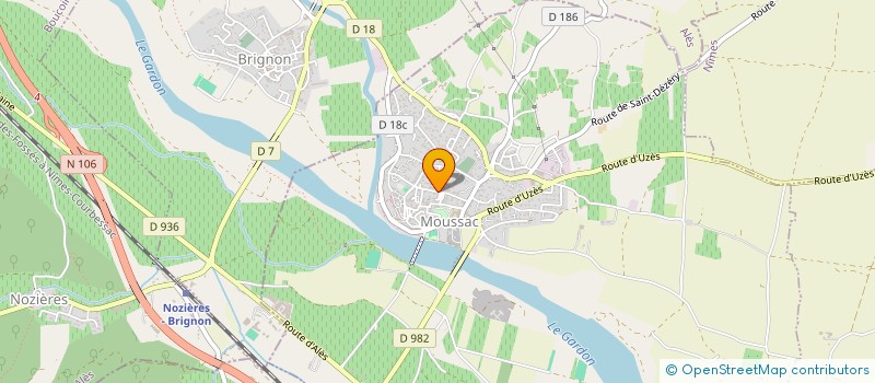 localisation de l'entreprise SCI W M P V  SAINT-LAURENT-D'AIGOUZE