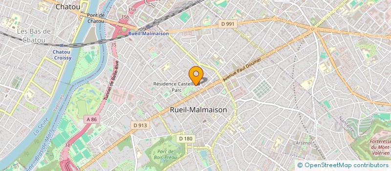 localisation de l'entreprise SCI W PATRIMOINE à RUEIL-MALMAISON