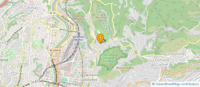 localisation de l'entreprise SCI W.R NAPOLI à NICE