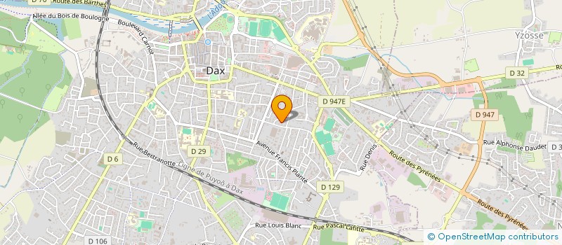 localisation de l'entreprise SCI W.S.CH. à DAX